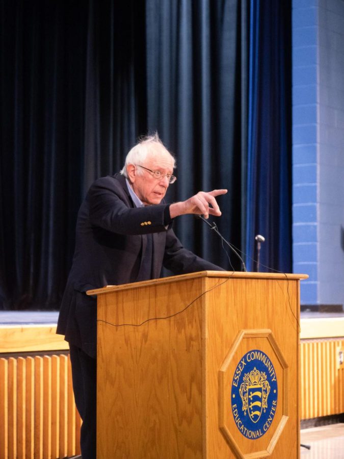 Senator Bernie Sanders Speaks at Student Town Hall