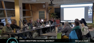 The EWSD Board meets to discuss the budget