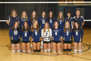 EHS Girls' Varsity Volleyball Team