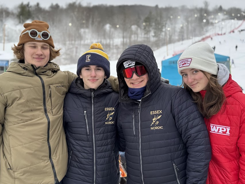 From left to right: Newt Bowker, Finn Williams, Alex Colello, and Lynn Colello 