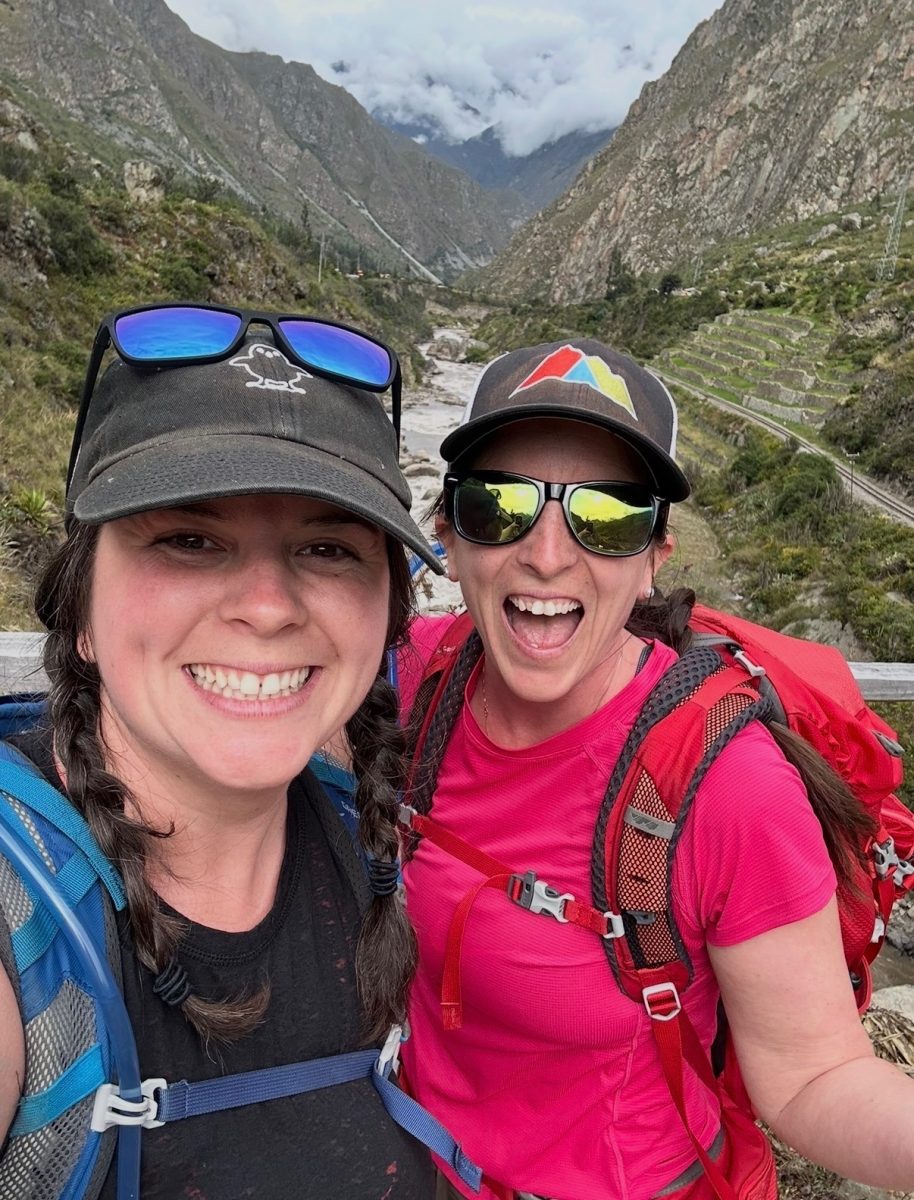 Nurse Molly and her sister, PE teacher, Kelly McClintock